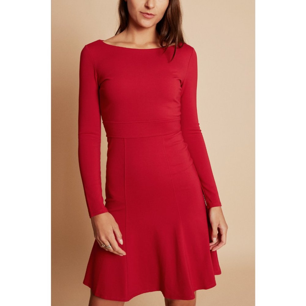🍋3 for $20🍋 P.LUCA Milano Fit and Flare Red Dress Size S